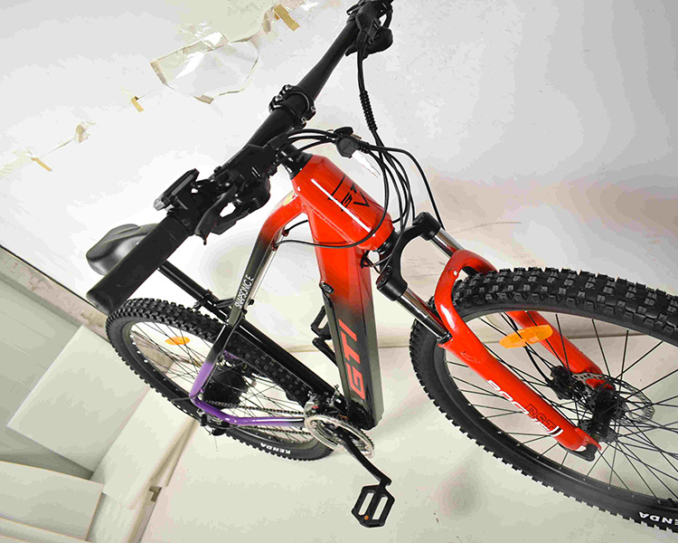 Electric Mountain Bike GTI ETurbo Ebike ECitybike 36V 250W Black & Red Buy Online