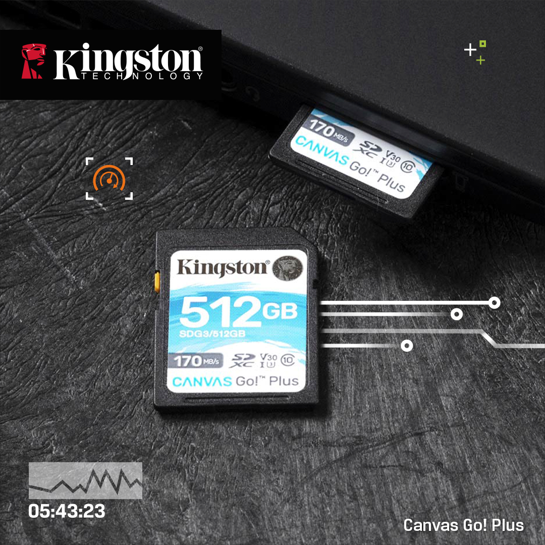 Kingston’s Canvas Go! Plus SD cards