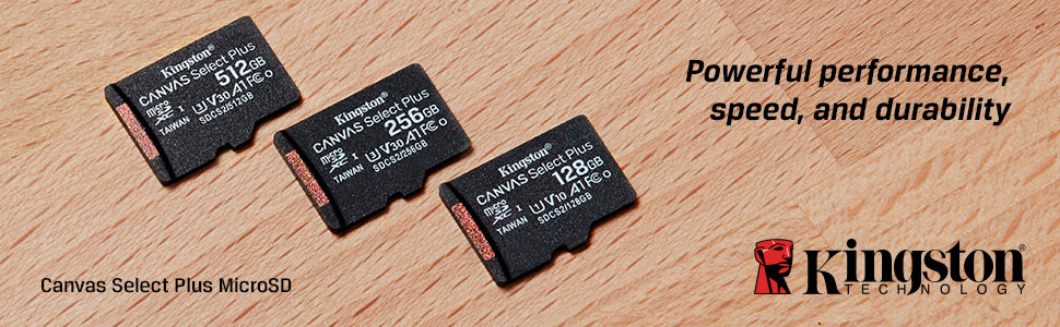 Kingston Canvas Select Plus microSD