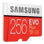 Samsung 256GB EVO Plus Micro SD (SDXC) Card 100MB/s R, 90MB/s W