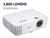 Acer Home H6830BD DLP Projector (4K (3840 x 2160), 10,000:1, 4000 lumens, 16:9, 10000hrs)