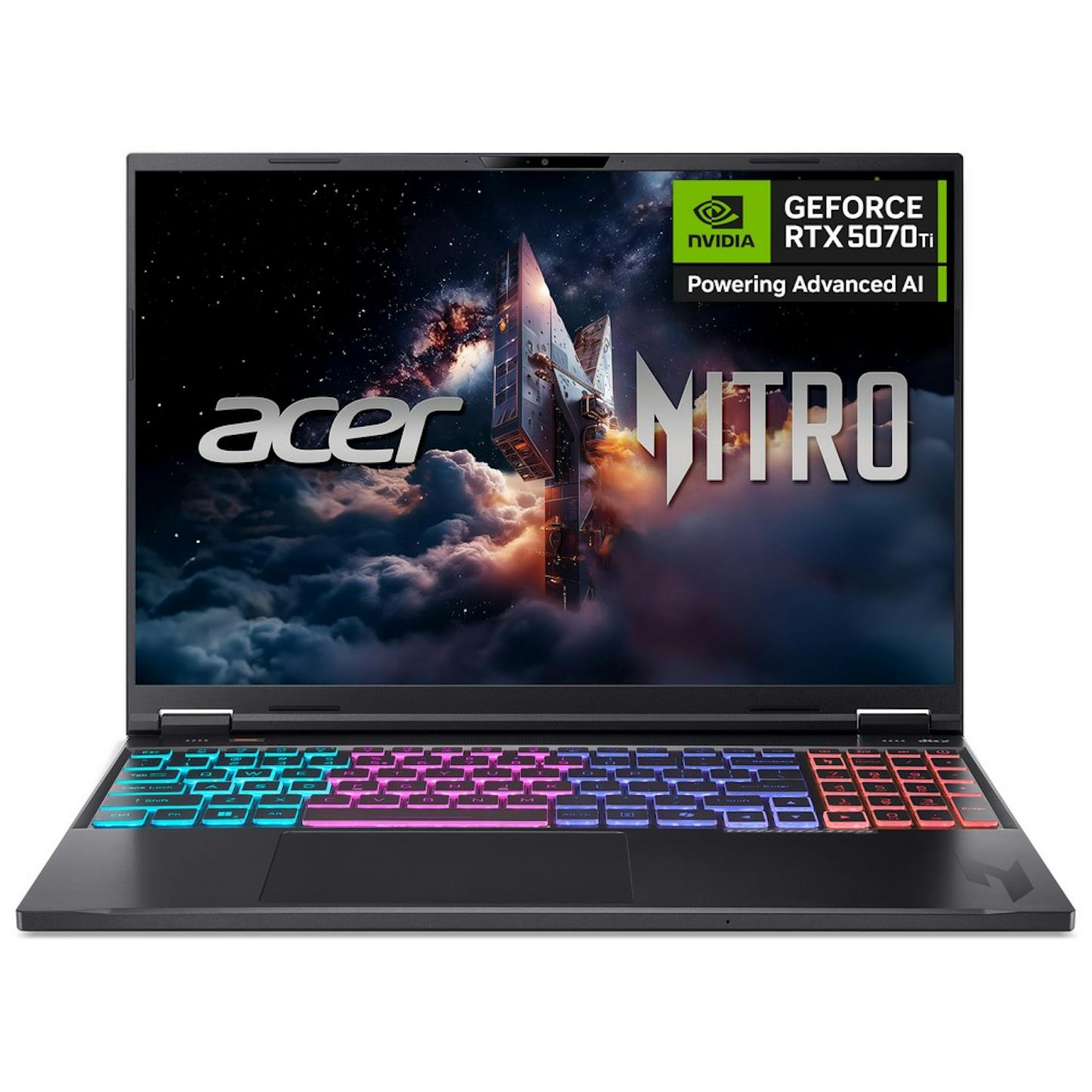 Acer Nitro 16 AI NVIDIA RTX 5070 Ti 16GB 16 WQXGA 180Hz Ryzen AI 7 350 Gaming Laptop