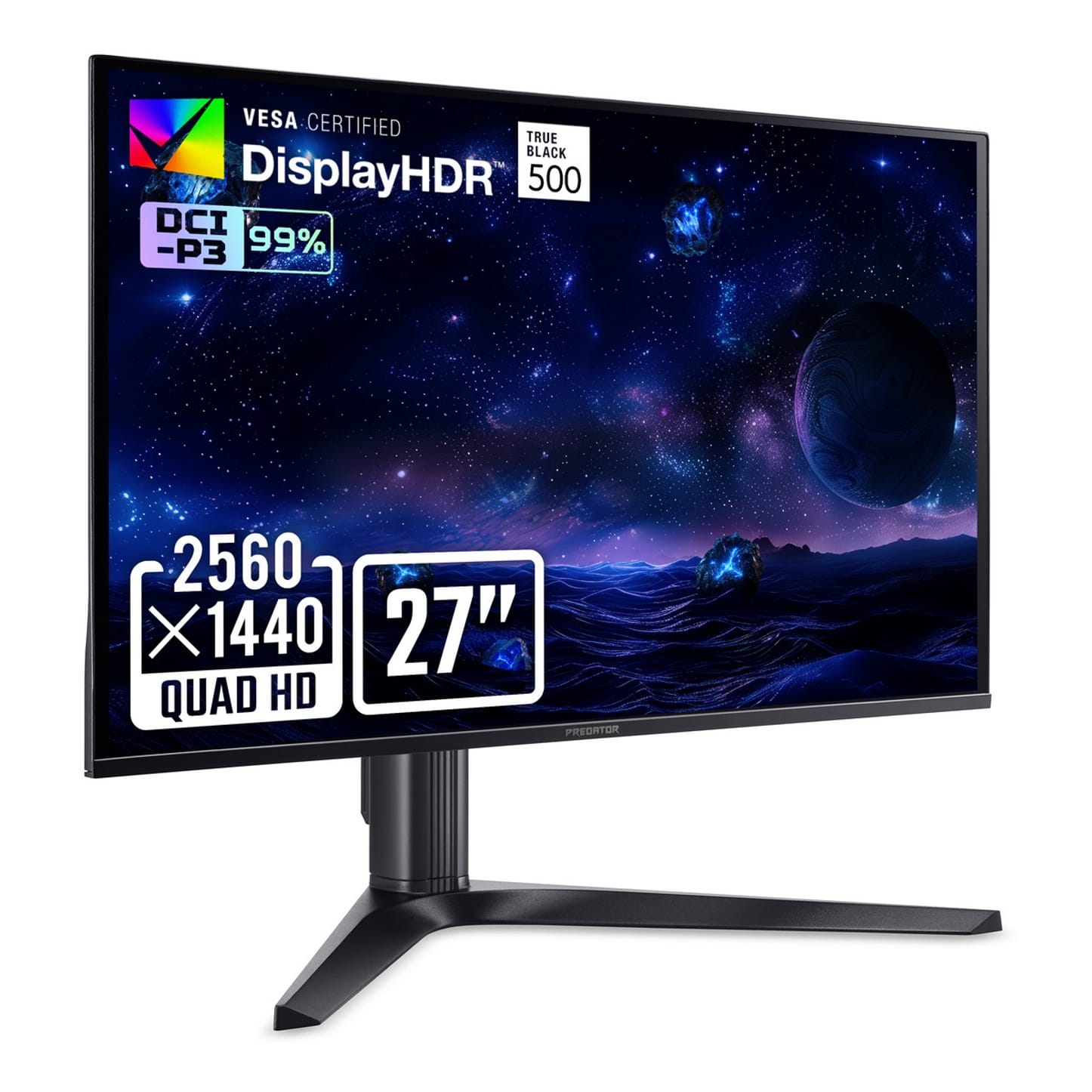 Acer Predator X27UF5 27” 3840x2160 QD OLED 500Hz 0.03ms FreeSync Widescreen Gaming Monitor