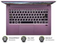 Acer Swift 3 SF314-42 14 inch Laptop - (AMD Ryzen 5 4500U, 8GB, 512GB SSD, Full HD Display, Windows 10, Purple)