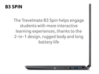 Acer TravelMate Spin B3 B311R-31-C2K1 Hybrid (2-in-1) 29.5 cm (11.6