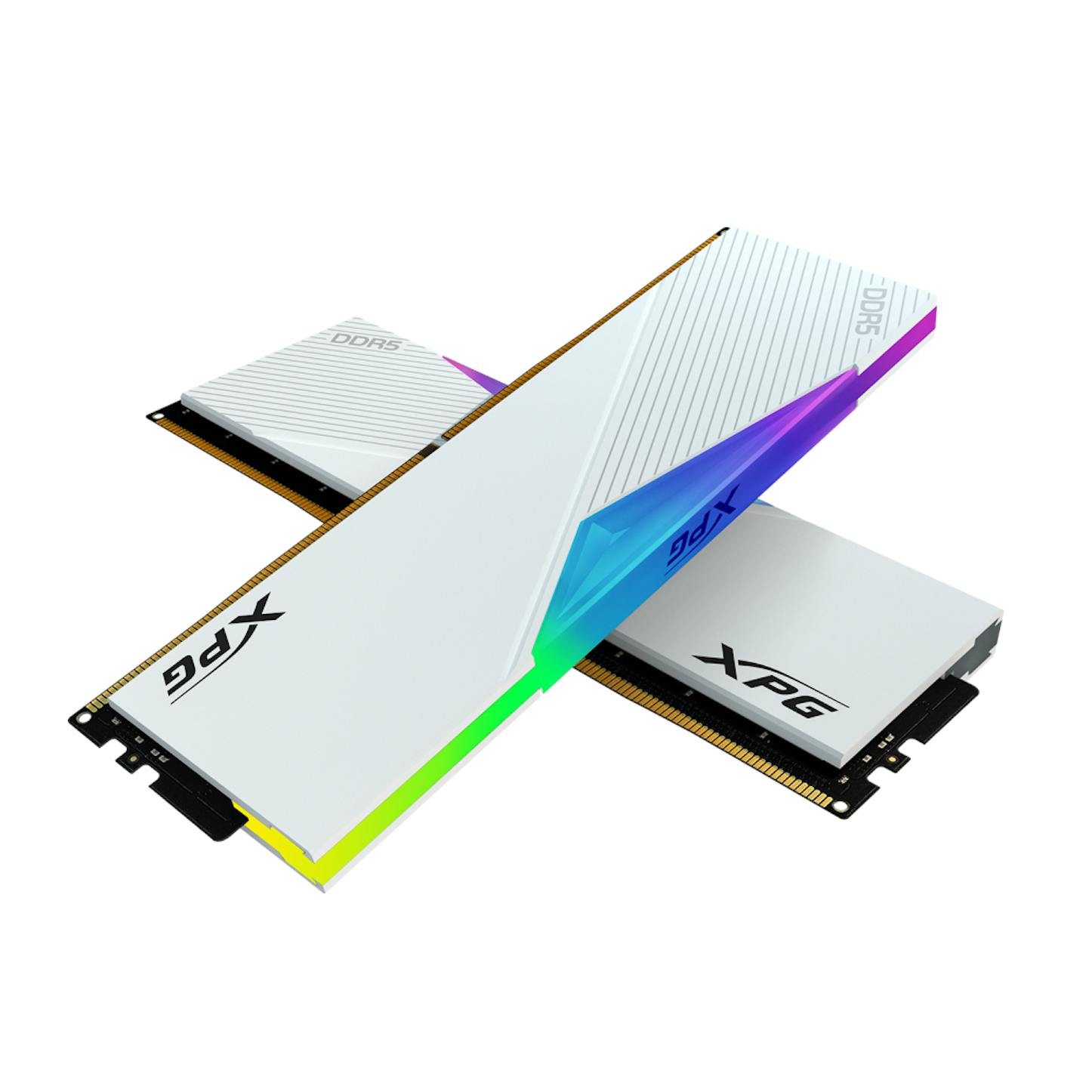 ADATA XPG LANCER RGB 32GB (2x16GB) DDR5 C30 6000MHz Dual Channel Kit - White