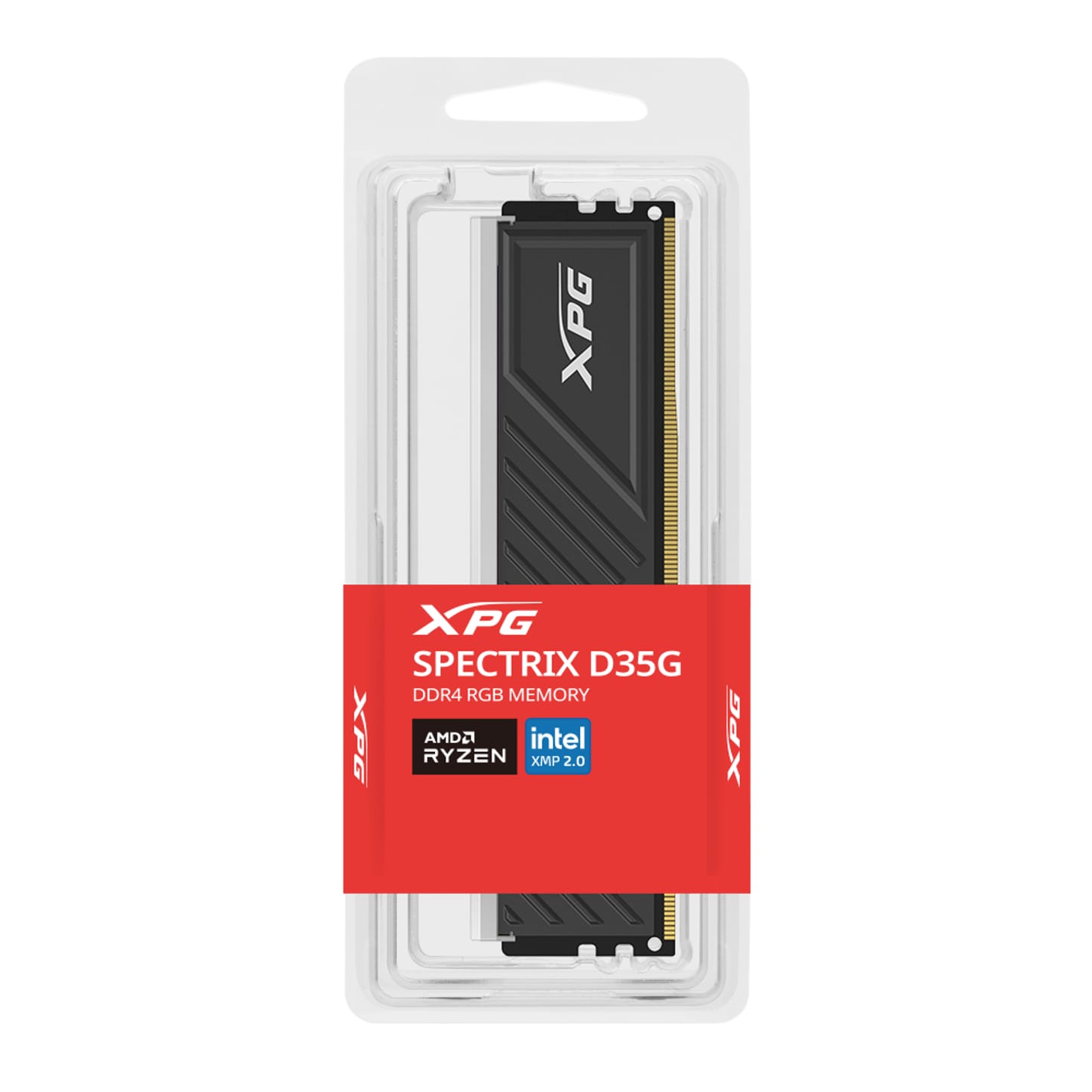 ADATA XPG SPECTRIX D35G RGB 8GB (1x8GB) DDR4 C16 3200MHz Single Channel Kit  - Black