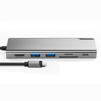 ALOGIC ULDUNIV2-SGR laptop dock/port replicator Wired USB 3.2 Gen 1 (3.1 Gen 1) Type-C Grey