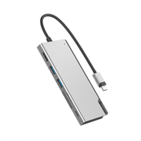 ALOGIC ULDUNIV2-SGR laptop dock/port replicator Wired USB 3.2 Gen 1 (3.1 Gen 1) Type-C Grey