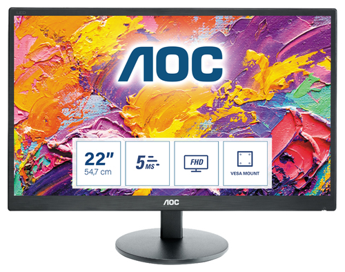 AOC 70 Series E2270SWHN LED display 54.6 cm (21.5