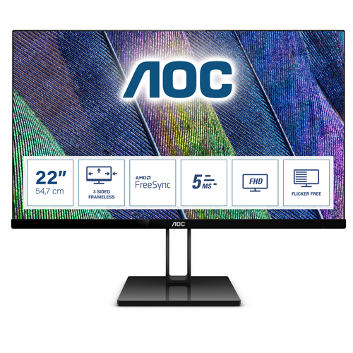 AOC V2 22V2Q computer monitor 54.6 cm (21.5