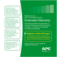 APC WEXTWAR3YR-SP-05 warranty/support extension