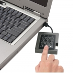 Apricorn Aegis 1TB External Portable SSD, USB 3.0, Encrypted, Padlock, FIPS