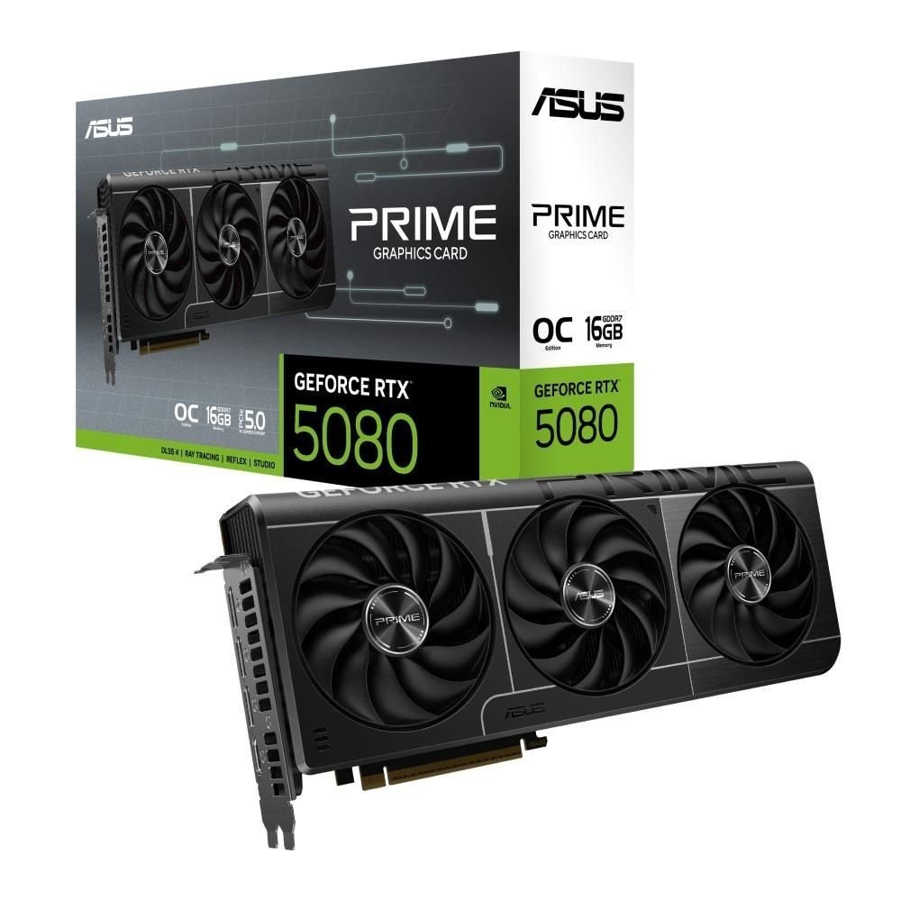 ASUS Prime -RTX5080-O16G NVIDIA GeForce RTX 5080 16 GB GDDR7