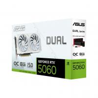 Asus GeForce RTX 5060 Dual OC White 8GB GDDR7 PCI-Express Graphics Card