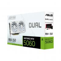 Asus GeForce RTX 5060 Dual White 8GB GDDR7 PCI-Express Graphics Card