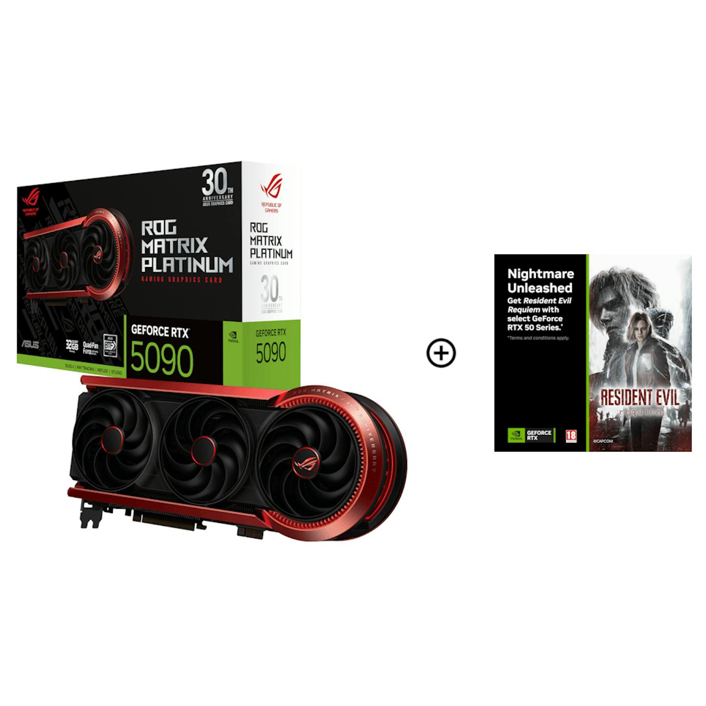 Asus GeForce RTX 5090 ROG Matrix Platinum 32GB GDDR7 Graphics Card