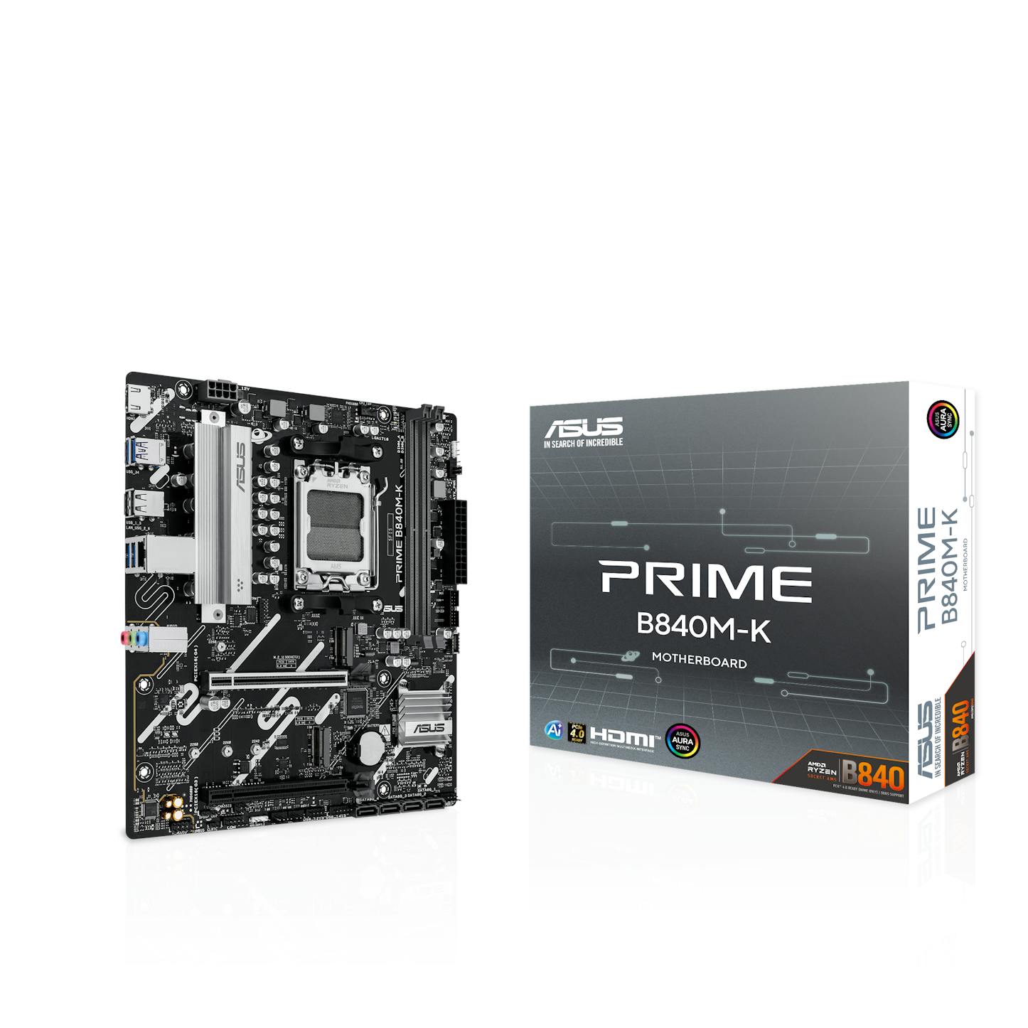 Asus PRIME B840M-K (Socket AM5) DDR5 Micro-ATX Motherboard