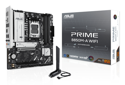 ASUS PRIME B850M-A WIFI AMD B850 Socket AM5 micro ATX