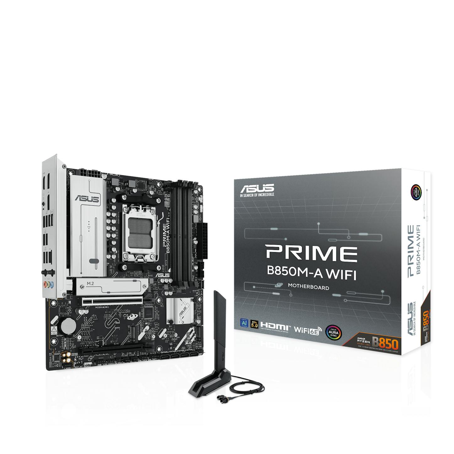 Asus Prime B850M-F WIFI (Socket AM5) DDR5 Micro-ATX Motherboard