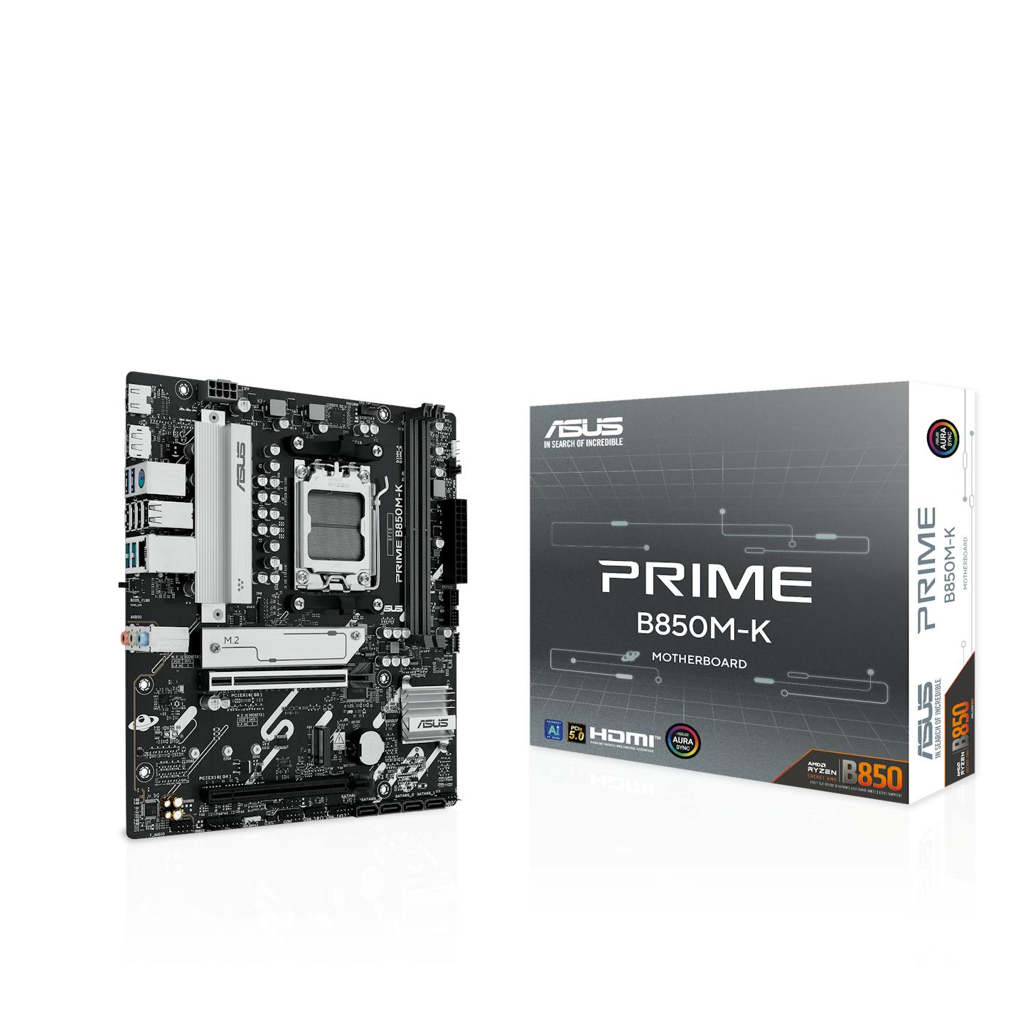 Asus Prime B850M-K (Socket AM5) DDR5 Micro-ATX Motherboard