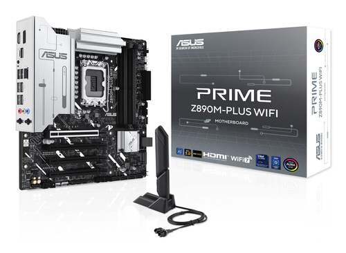 ASUS PRIME Z890M-PLUS WIFI Intel Z890 LGA 1851 (Socket V1) micro ATX