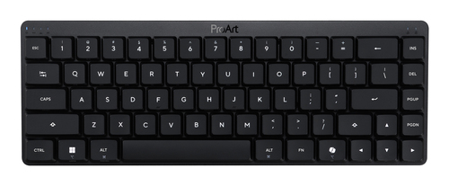 ASUS ProArt KD300 keyboard Home/Office USB + RF Wireless + Bluetooth QWERTY English Black