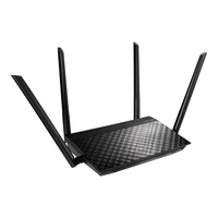 ASUS RT-AC58U V3 wireless router Gigabit Ethernet Dual-band (2.4 GHz / 5 GHz) Black