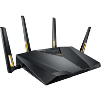 ASUS RT-AX88U wireless router Dual-band (2.4 GHz / 5 GHz) 3G 4G Black