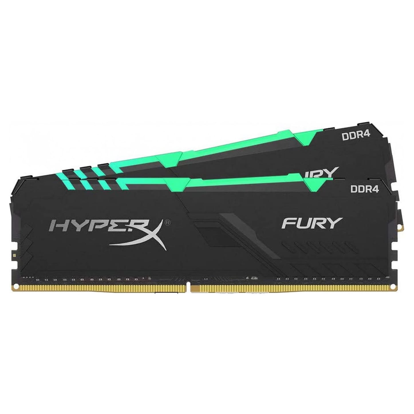 B Grade Kingston HyperX Fury Beast RGB 32GB (2x16GB) DDR4 PC4-28800C18 3600MHz Dual Channel Kit