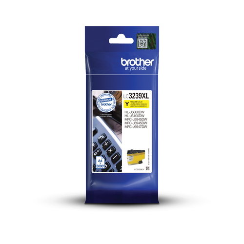 Brother LC-3239XLY ink cartridge 1 pc(s) Original High (XL) Yield Yellow