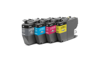 Brother LC422VALDR ink cartridge 4 pc(s) Original Standard Yield Black, Cyan, Magenta, Yellow