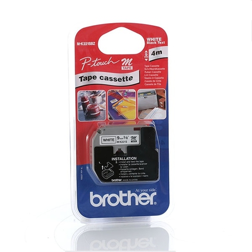 Brother MK221SBZ Labelling Tape (9mm) label-making tape M