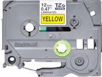 Brother TZE-631S label-making tape Black on yellow