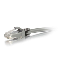 C2G 3m Cat5e Booted Unshielded (UTP) Network Patch Cable - Grey