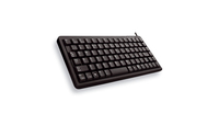 CHERRY G84-4100 COMPACT KEYBOARD Corded, USB/PS2 Black, (QWERTY - UK)