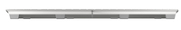 CHERRY KC 6000 SLIM FOR MAC Corded Keyboard, Silver/White, USB (QWERTY - UK)