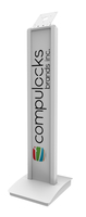 Compulocks VESA Brandable Floor Stand White