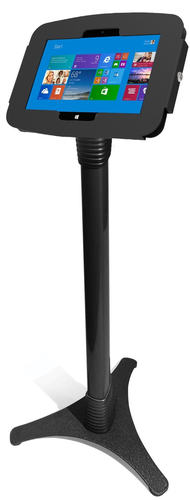 Compulocks Surface Pro 3-7 Space Enclosure Portable Floor Stand Black