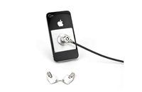 Compulocks Universal Tablet Lock Plate with Keyed Cable Lock Black