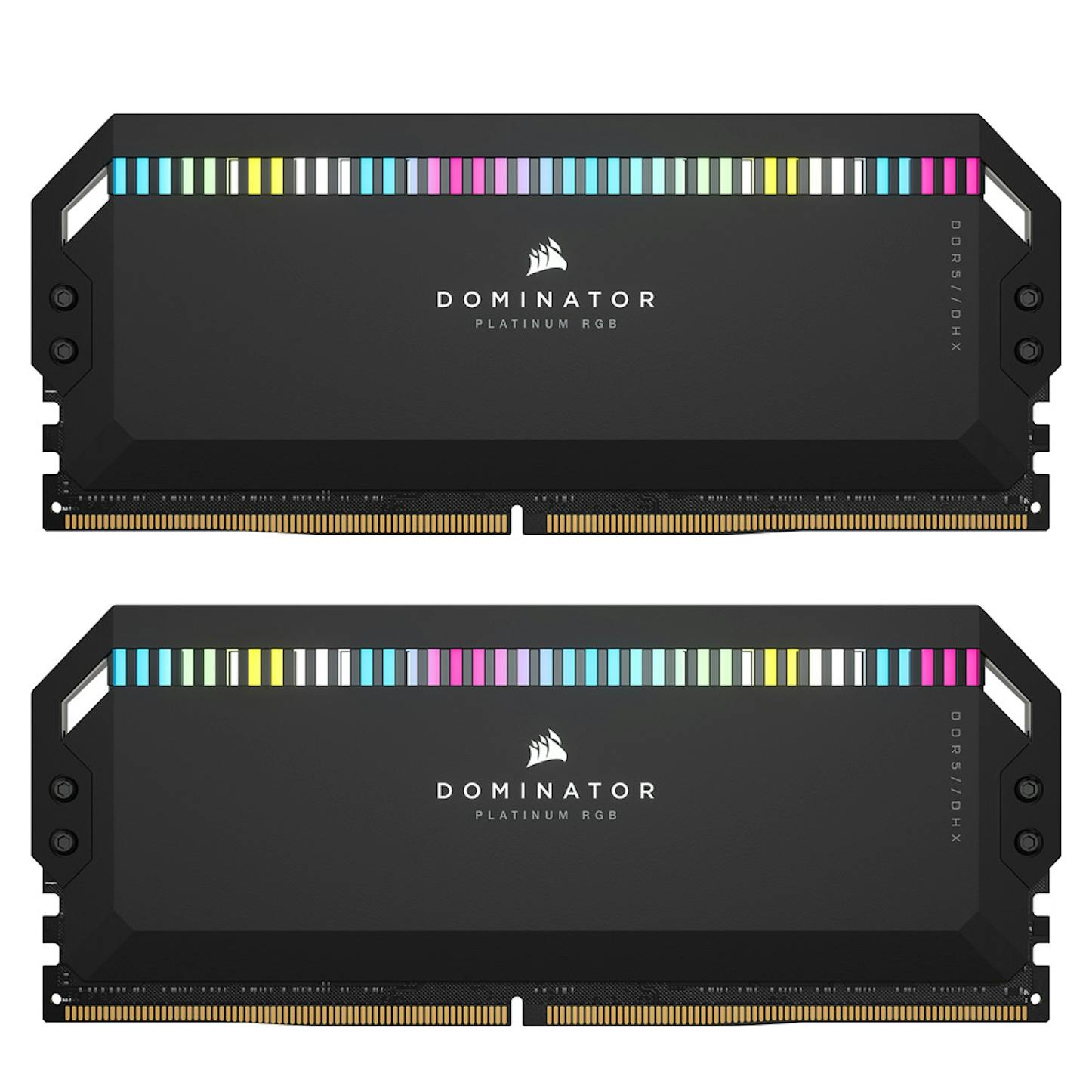 Corsair Dominator Platinum RGB 32GB (2X16GB) DDR5 PC5-52000C32 6600MHz Dual Channel Kit - Black (CMT32GX5M2X6600C32)