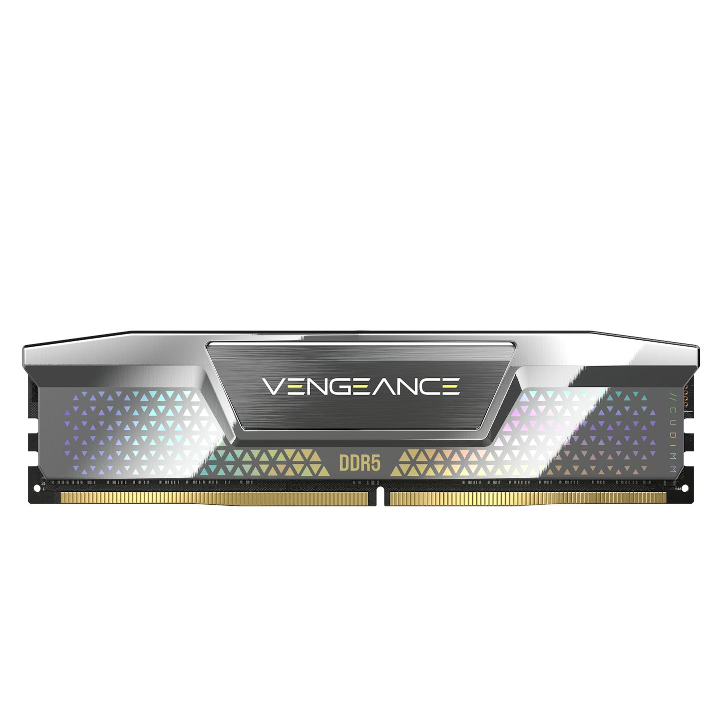 Corsair Vengeance DDR5 CUDIMM 48GB (2 x 24GB) DDR5 8000MHz C38 Dual Channel Kit - Silver