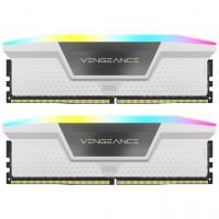 Corsair Vengeance RGB 32GB (2X16GB) DDR5 PC5-41600C40 5200MHz Dual Channel-White