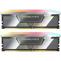 Corsair Vengeance RGB DDR5 CUDIMM 48GB (2 x 24GB) DDR5 8200MHz C40 Dual Channel Kit - Silver