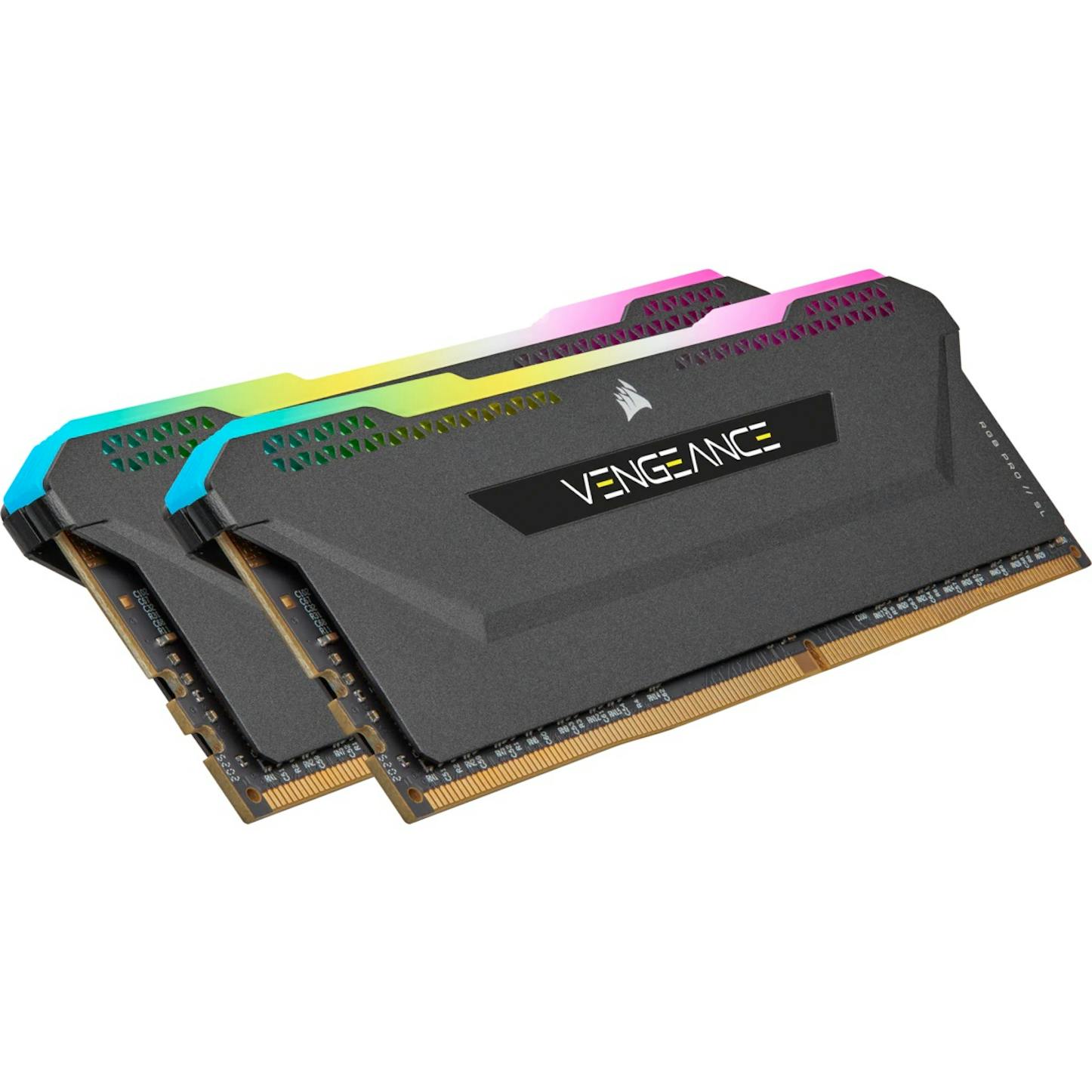 Corsair Vengeance RGB Pro SL 16GB (2x8GB) DDR4 PC4-25600C18 3600MHz Dual Channel Kit (CMH16GX4M2D3600C18)
