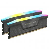 Corsair Vengeance XMP/EXPO RGB 32GB (2X16GB) DDR5 PC5-48000C28 6000MHz Dual Channel Kit - Grey