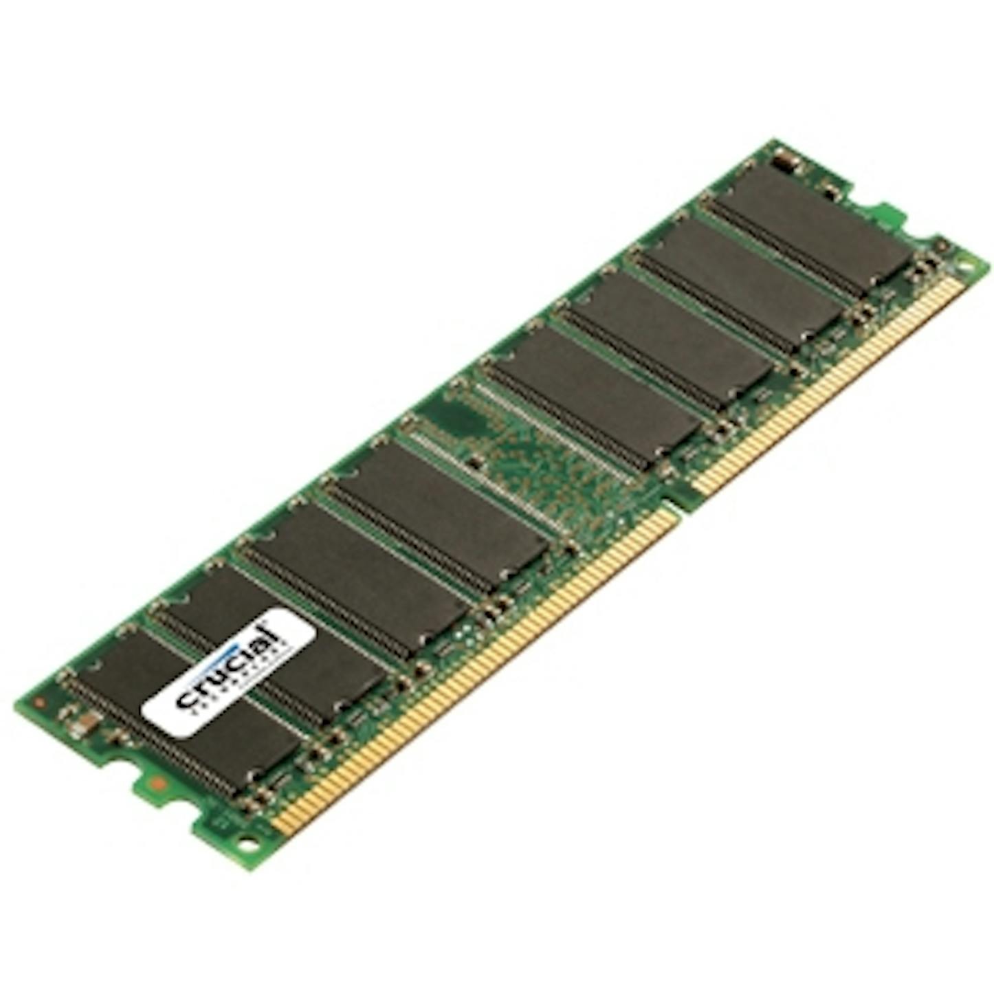 Crucial 1GB DDR PC2700 CL2.5 333MHz 184-Pin DIMM (CT12864Z335)