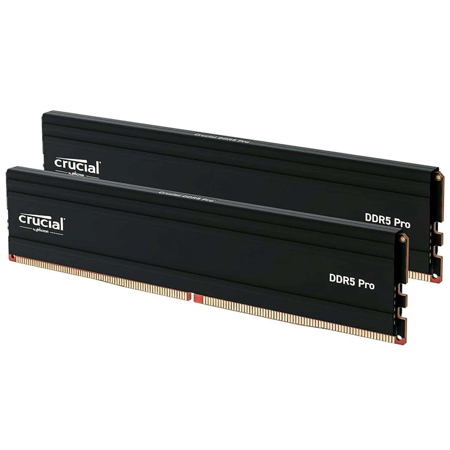 Crucial Pro 128GB (2x64GB) DDR5 PC5-48000C46 5600MHz UDIMM Dual Channel Kit - Black