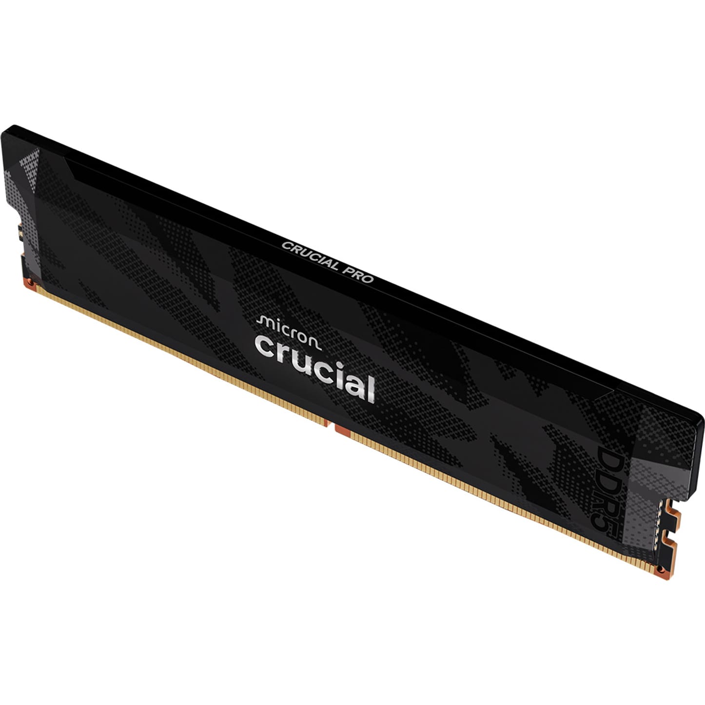 Crucial Pro OC 32GB (2x16GB) DDR5 PC5-48000C32 6400MHz Dual Channel Kit - Black