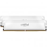 Crucial Pro OC 64GB (2x32GB) DDR5 PC5-48000C40 6000MHz UDIMM Dual Channel Kit - White
